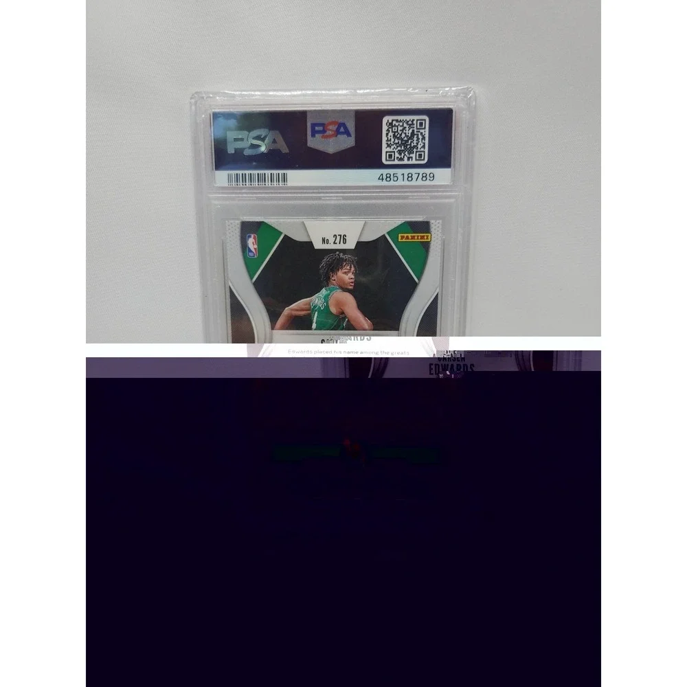 CARSEN EDWARDS 2019-20 PANINI PRIZM ORANGE ICE PRIZMS RC #276 PSA 10 GEM MINT